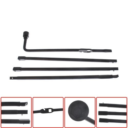 DURAFORCE Fit For Sierra Silverado 1999-2010-2015 Lug Wrench Jack Spare Tire Tool Set