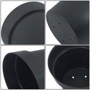 DURAFORCE 6 Pack 5 Gallon Plastic Nursery Pots Heavy Duty Garden Flower Plant Pots