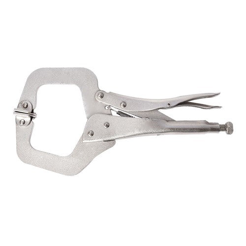 DURAFORCE Adjustable 11" Locking C Clamp Pliers Grip w/ Swivel Pad Vise Jaws 5 Pcs