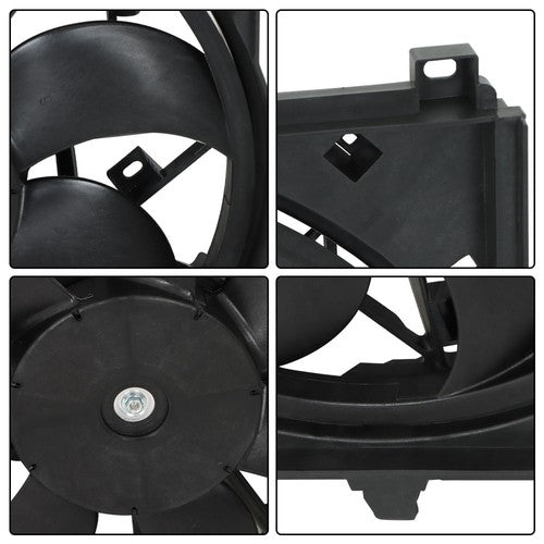 DURAFORCE 620-472 Radiator A/C Condenser Cooling Fan For Nissan Rogue/X-Trail 2014-2020