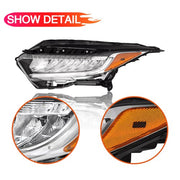 DURAFORCE LED Headlight Headlamp Right Side for 2019-2022 for Honda HRV HR-V