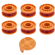 DURAFORCE New 12 pcs For Worx Trimmer WA0010 Grass Trimmer Line Spools Weed Eater