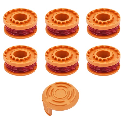 DURAFORCE New 12 pcs For Worx Trimmer WA0010 Grass Trimmer Line Spools Weed Eater