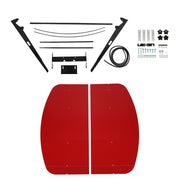 DURAFORCE Red Canopy For 52" X 52" Equipped Tractors & Mowers W/ 2" x 2" or 2" x 3" ROPS