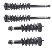DURAFORCE 4Pcs Front and Rear Shock Absorbers Struts For Tesla Model S 60D 75D 85D 90D AWD
