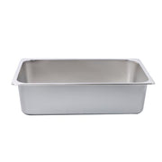 DURAFORCE Restaurant Steam Table Pans Full Size 2 Pack 6 Inch Deep Without Lid