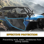 DURAFORCE UTV Aluminum Full Doors For 2014-2022 Polaris RZR XP Turbo/S XP 1000 2 Seats