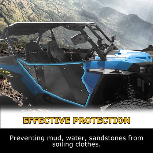 DURAFORCE UTV Aluminum Full Doors For 2014-2022 Polaris RZR XP Turbo/S XP 1000 2 Seats