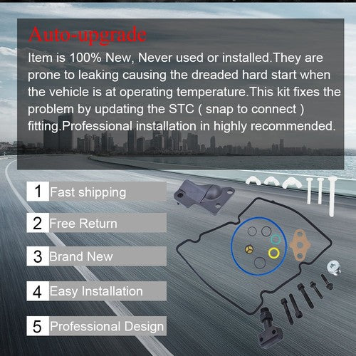 DURAFORCE For Ford E350 F-250 Updated High Pressure Diesel Oil Pump O-Ring Kit