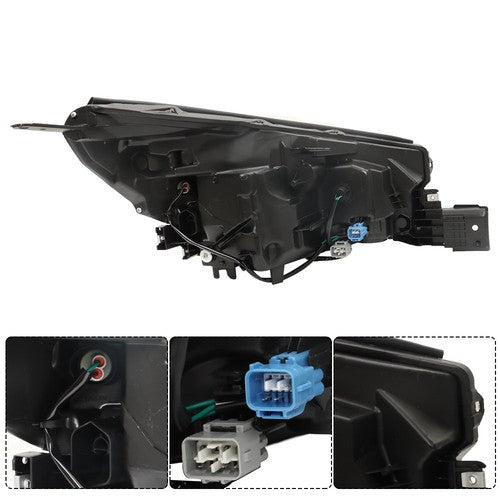 DURAFORCE For Subaru Forester 2019 2020 LH+RH Headlights Replacement Halogen LED w/o AFS