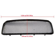 DURAFORCE For Ford F250 F350 1999-2004 Front Bumper Upper Hood Grill Durable Plastic Black