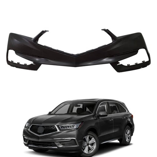 DURAFORCE Plastic Primed Front Bumper Cover Fit For Acura MDX 2017 2018 2019 2020