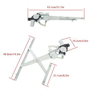 DURAFORCE 751-780 For Mitsubishi Lancer I4 2.0L 2.4L 2008-2017 Front Left Window Regulator