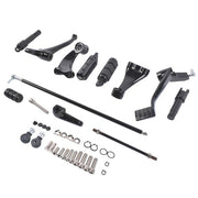 DURAFORCE Forward Controls Foot Pegs Levers Linkages For HarleySportster 883/1200 Aluminum