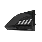 DURAFORCE For Nissan Altima Sedan 2023 2024 DRL Daytime Running Light Fog Lamp Gloss Black