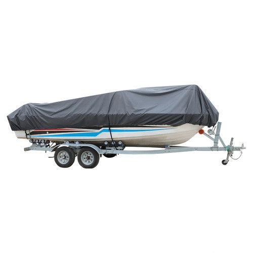 DURAFORCE Boat Cover 14-16ft 3 Layers Heavy Duty Fabric W/Cotton Lining Waterproof 90"