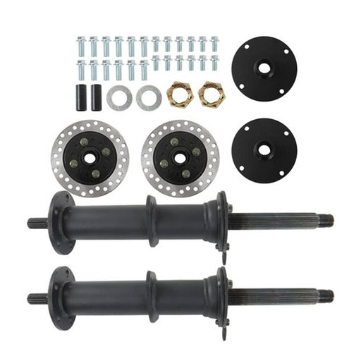 DURAFORCE New Fit For 7 Inch and 8 Inch wheels 40 Inch Rear Axle Kit with 4 Stud Hub USA