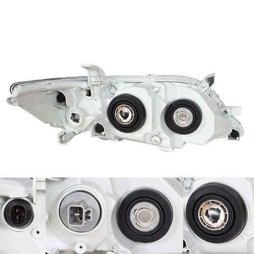 DURAFORCE Headlight Assembly For Toyota Camry LE XLE 2010-2011 Headlamps Left/Driver Side