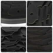 DURAFORCE Edge Lawn Border 1.7" 100'No-Dig Garden L-shaped Landscape Edging Border Kit New