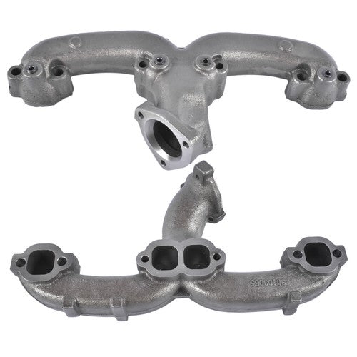 DURAFORCE Pair Rear Manifolds for 1969-1972 Chevy GMC Blazer Jimmy Pickup Truck Van V8