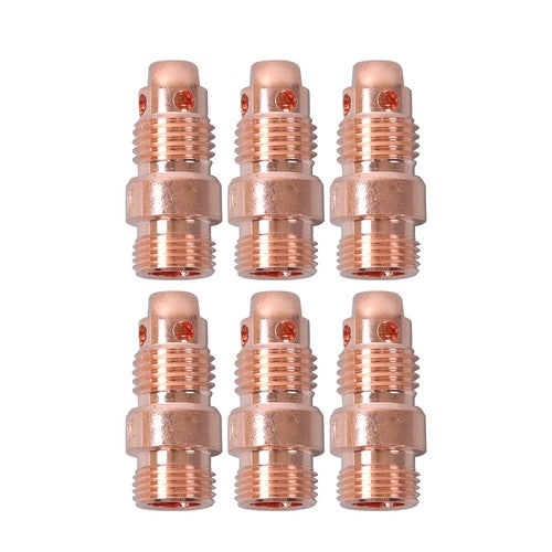 DURAFORCE TIG Welding Torch Kit - Alumina Nozzle, Collets, Stubby Gas Lens 123 Pcs