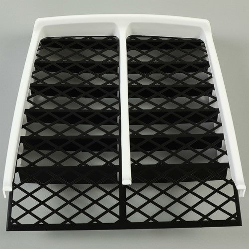 White Radiator Cover Plus Grill for 1987-2006 Yamaha Banshee 350 YFZ350 Front Panel
