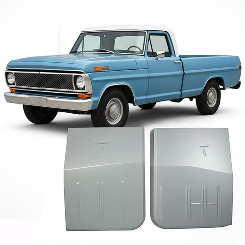 DURAFORCE Front Floor Pan for Ford F100 F150 F250 F350 Bronco 1967 1968 1979 Pair