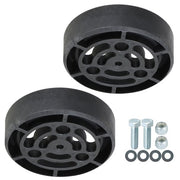 DURAFORCE AIR SPRING BAG CRADLE FOR 6" CONVOLUTED BELLOW STYLE REPLACES KU09140BK