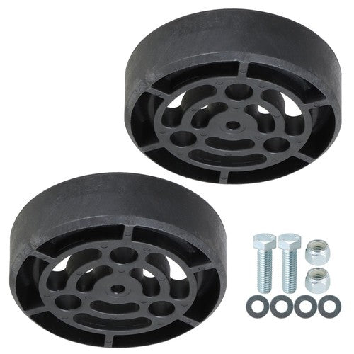 DURAFORCE AIR SPRING BAG CRADLE FOR 6" CONVOLUTED BELLOW STYLE REPLACES KU09140BK