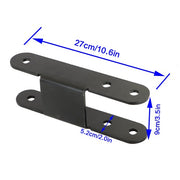 DURAFORCE Fit For Chevy S10 GMC Sonoma Black 1-3'' Torsion Keys Rear Shackles Lift Kit 4x4