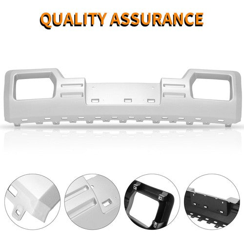 Front Bumper Skid Plate Valance Panel Mid Section For 2014 2015 GMC Sierra 1500
