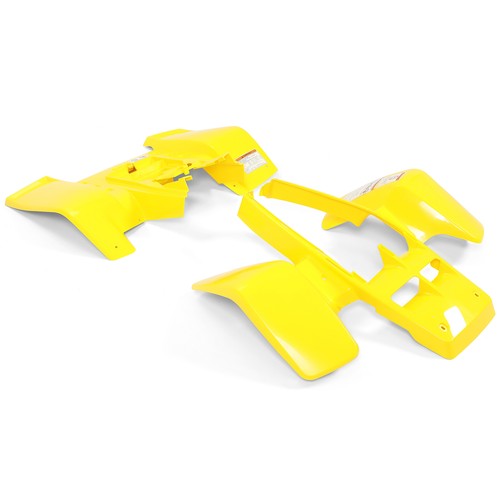 DURAFORCE For Yamaha Banshee Yellow& Black Fenders + Gas Tank Plastics + Radiator Grille