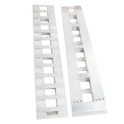 DURAFORCE New 72"x15" Aluminum Ramps 2 PACK 6500Lbs Car Trailer Truck Hook End 1 Pair