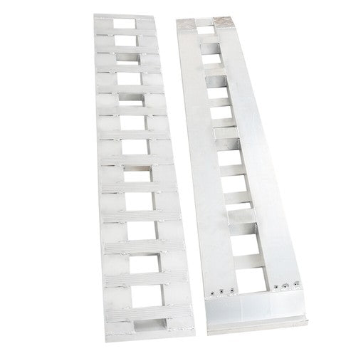DURAFORCE New 72"x15" Aluminum Ramps 2 PACK 6500Lbs Car Trailer Truck Hook End 1 Pair