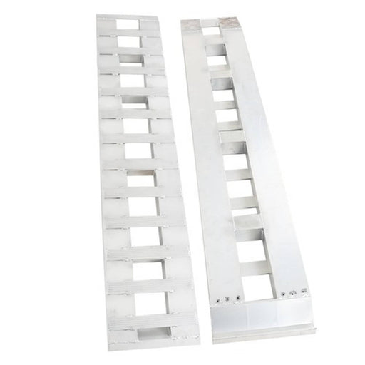 DURAFORCE New 72"x15" Aluminum Ramps 2 PACK 6500Lbs Car Trailer Truck Hook End 1 Pair