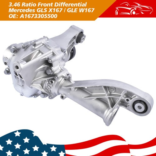 DURAFORCE Front Differential A1673305500 3.46 Ratio for Mercedes GLS GLE W167 2020-2025
