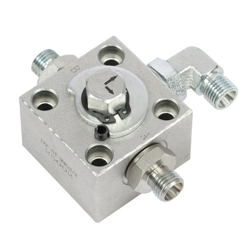 DURAFORCE Three Way Diverter Valve For Mini Excavator Hydraulic Connection Block Full Kit