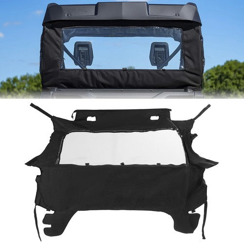 DURAFORCE Soft Rear Panel Window Windshield for Honda Pioneer 700 700 4 2014 2025