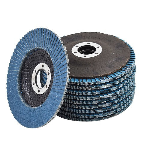 DURAFORCE New 20 Pack 40 Grit 4.5" X 7/8" Premium Zirconia Flap Disc Sanding Grinding