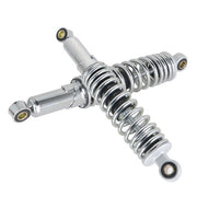 DURAFORCE Pair Chrome Rear Shocks Absorber 320mm For Sportster XL883 1200 72 48 79-12 New