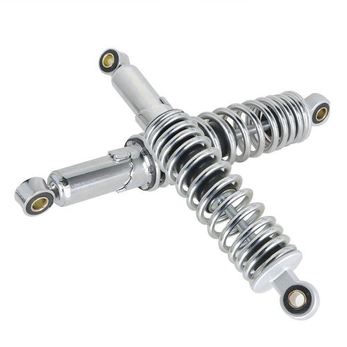 DURAFORCE Pair Chrome Rear Shocks Absorber 320mm For Sportster XL883 1200 72 48 79-12 New