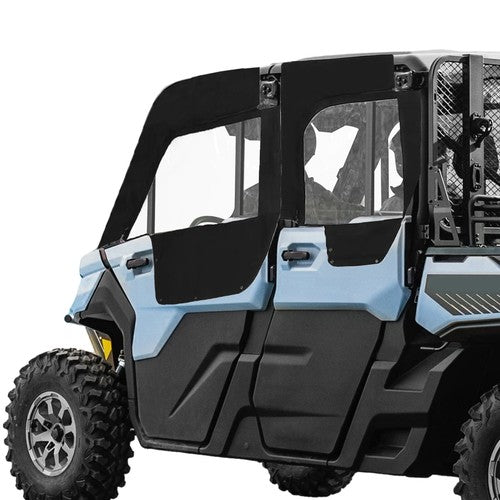 DURAFORCE For Can-Am Defender Max HD8 4-Upper Half Soft Upper Doors 2017 2018 19 20 21 22