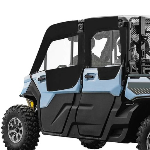 DURAFORCE For Can-Am Defender Max HD8 4-Upper Half Soft Upper Doors 2017 2018 19 20 21 22