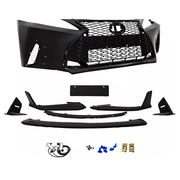 DURAFORCE Bumper Grill Lip Fog Light Conversion for Lexus IS250 IS350 06-13 21+ F Sport