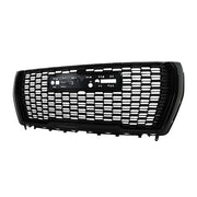 DURAFORCE Gloss Black Front Bumper Grille Plastic 7pcs Suit For 2021-23 GMC Yukon&Yukon XL