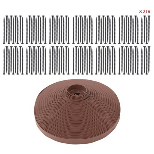 DURAFORCE 2 inches high 246 feet Garden edge lawn grass stone isolation strip