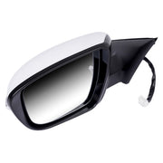 DURAFORCE Left View Mirror Assembly with Turn Signal Lamp for Nissan Rogue SV SL Advance
