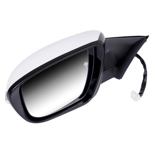 DURAFORCE Left View Mirror Assembly with Turn Signal Lamp for Nissan Rogue SV SL Advance