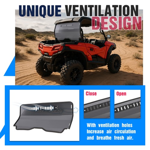 Rear Windshield Tinted for CFMoto ZForce 950 Sport And Trail 800 Trail 2023-2025
