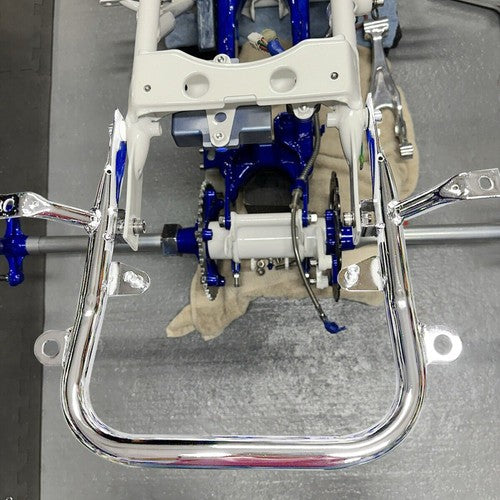DURAFORCE For Yamaha Banshee YFZ350 1987-2006 Rear Grab Bar Bumper CHROME #3GG-2845R-10-00